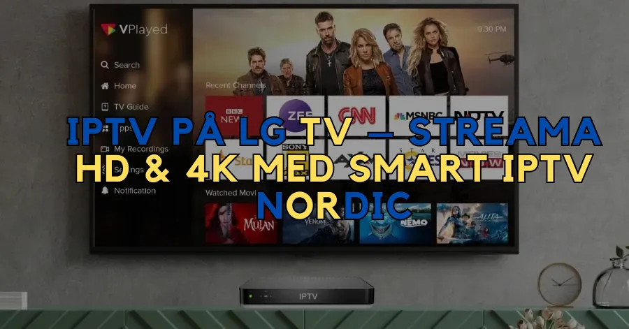 IPTV på LG TV