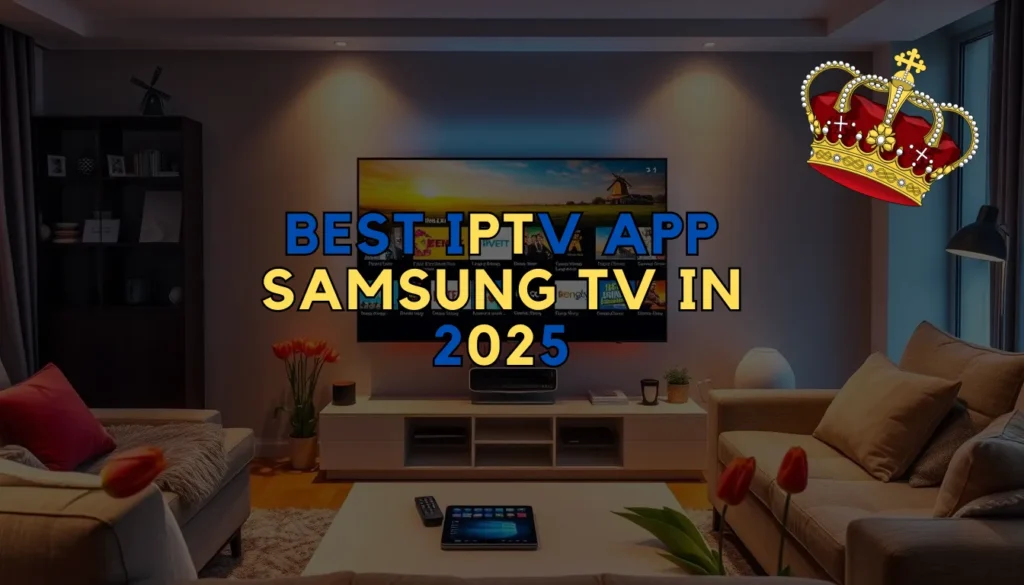 Best IPTV App Samsung TV sw