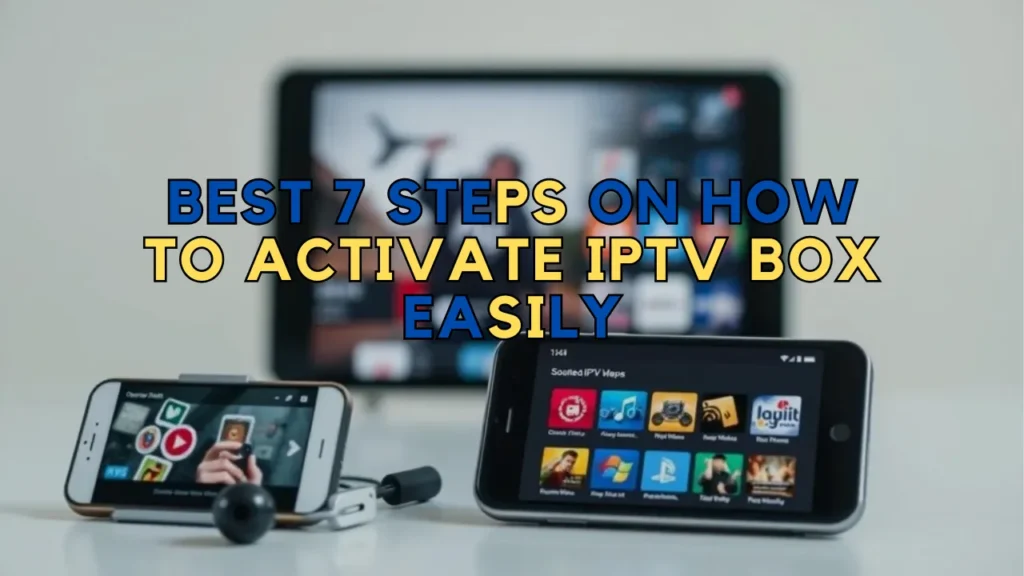 how to activate iptv box