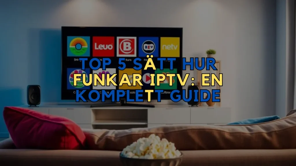hur funkar iptv