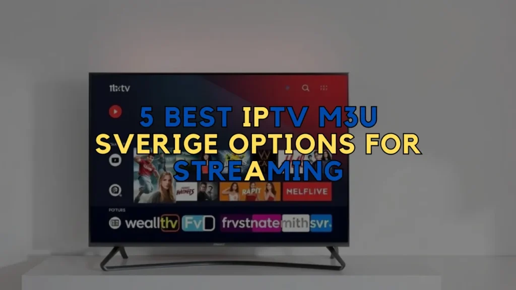 IPTV M3U Sverige